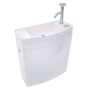 Wirquin réservoir wc bas avec lave-mains iseo