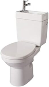 Pack WC avec Lave-mains intégré DOPPIO 2 blanc ALTERNA